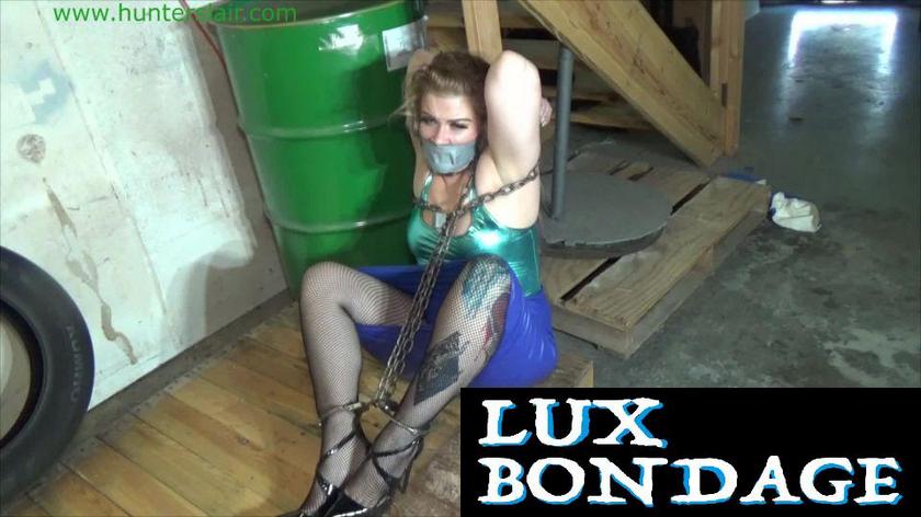 Hunterslair: Hot Blonde Secretary Whitney Morgan Left Cuffed And Chained In The Old Warehouse 2022 HD Hunterslair