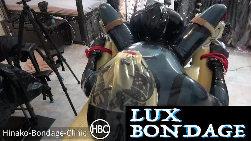 Hinako Bondage Clinic: Latex Bondage On Gynecology Chair And Blowjob With Dick Sucking Mask 2022 HD Hinako Bondage Clinic
