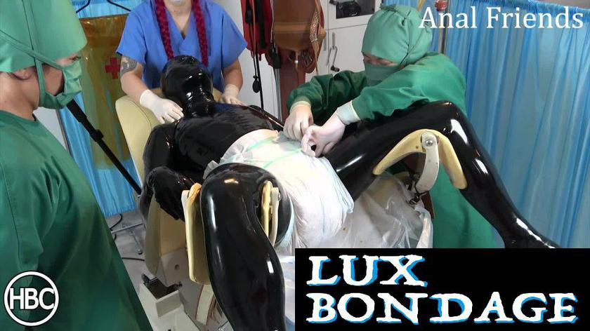 Hinako Bondage Clinic: X Anal Friends – Black Rubber Gimp Wears Rubber Diaper And Gets Massive Enema 2022 HD Hinako Bondage Clinic