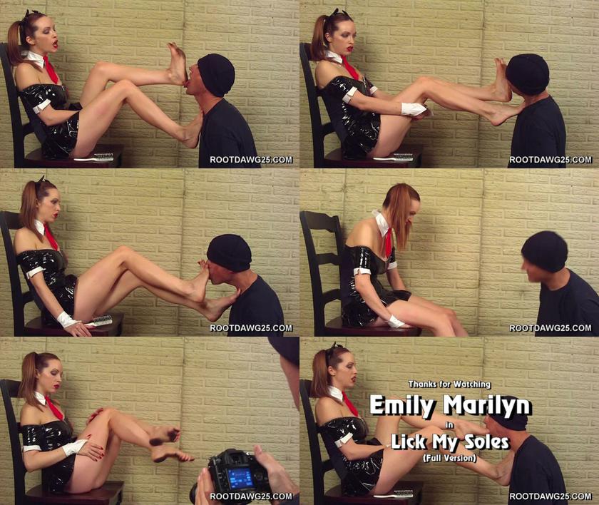 Rootdawg25: Emily Marilyn In Lick My Soles 2022 HD Rootdawg25