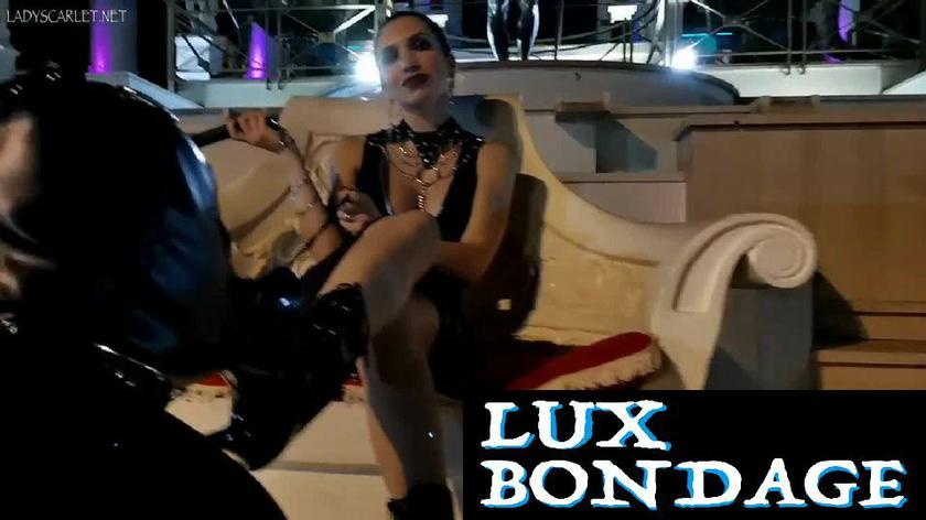 Lady Scarlet: Boot Worship At The Party 2022 HD Lady Scarlet